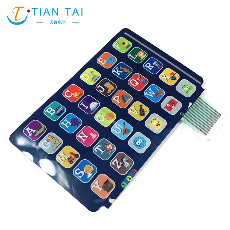 Membrane Switch For Educational Toys