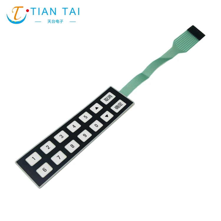 Teclado de membrana táctil